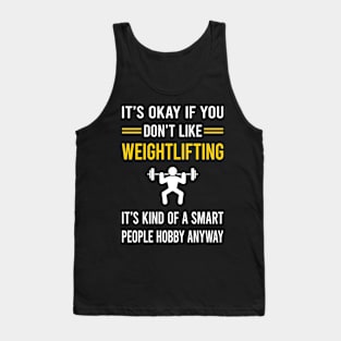 Smart People Hobby Weightlifting Lifting Tank Top